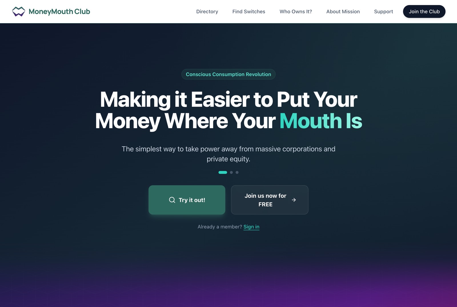 MoneyMouth.Club — Making it Easier to Put Your Money Where Your Mouth Is